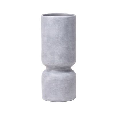 Wazon Thalia ceramiczny 8 x 8 x 22 cm szary
