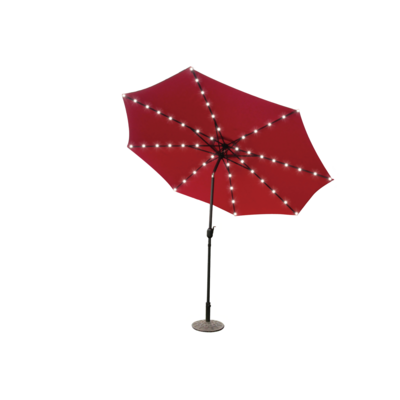 Lampki solarne pod parasol ogrodowy 72 sztuki