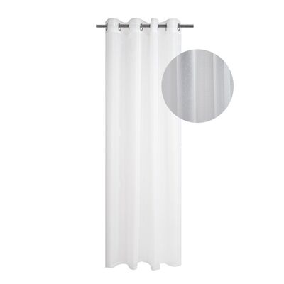 Firana Simple na kółkach 280 x 160 cm biały