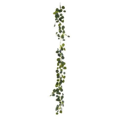 Girlanda z liści 15 x 180 cm zielony