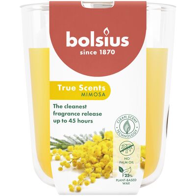 Świeca zapachowa w szkle True Scents Mimosa 45 h