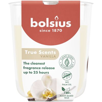Świeca zapachowa w szkle True Scents Vanilla 25 h