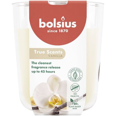 Świeca zapachowa w szkle True Scents Vanilla 45 h