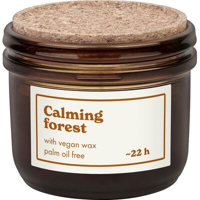 Świeca zapachowa z woskiem wegańskim Calming Forest 22 h
