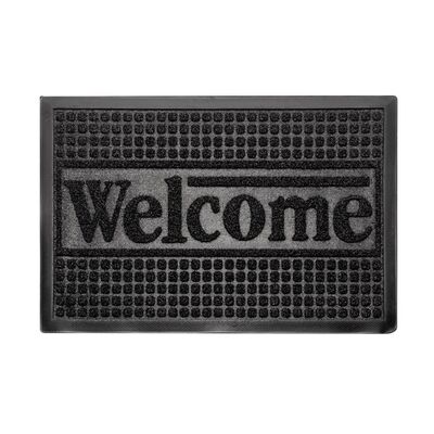 Wycieraczka Spencer 60 x 40 cm Welcome czarny