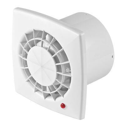 Wentylator łazienkowy WGB100T biały, 0,58 kg, Ø100, opóźnienie wyłączenia AWENTA