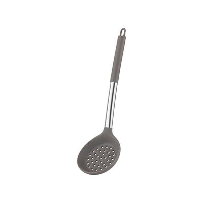 Łyżka cedzakowa silikonowa 41 cm Lava szary