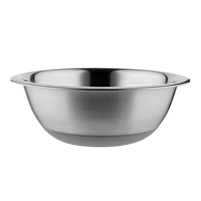 Miska nierdzewna z silikonowym dnem 24 cm 2,2 l srebrny