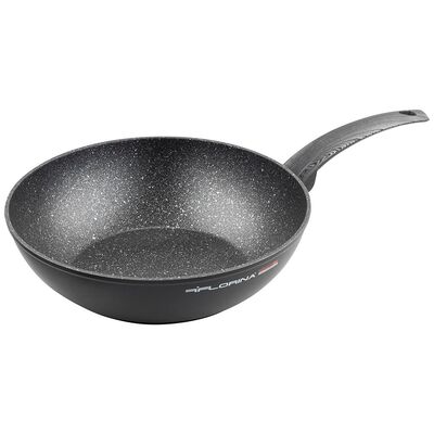 Patelnia aluminiowa Bono wok 28 cm czarny