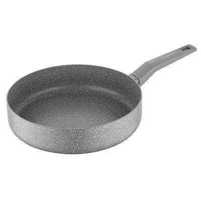 Patelnia aluminiowa głęboka Pierre 28 cm szary