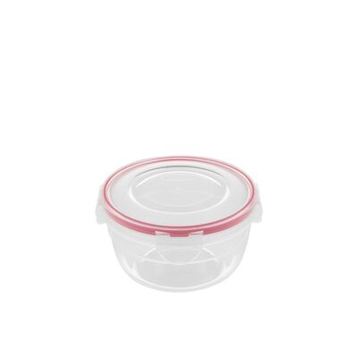 Pojemnik na żywność Fresh okrągły 500 ml transparentny