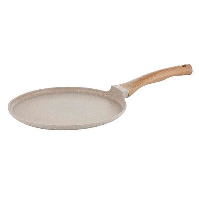 Patelnia do naleśników aluminiowa Oslo 24 cm beżowy