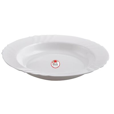 Półmisek Ebro okragły głęboki 32 cm biały Borm