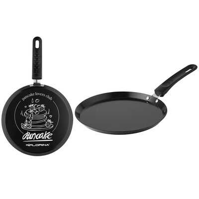 Patelnia Carbon do naleśników 22 cm czarny
