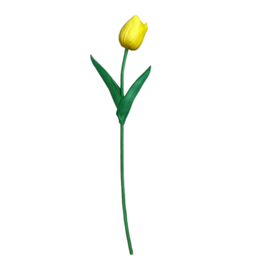 Tulipan 35 x 4 cm żółty