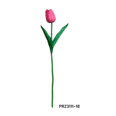 Tulipan 35 x 4 cm różowy
