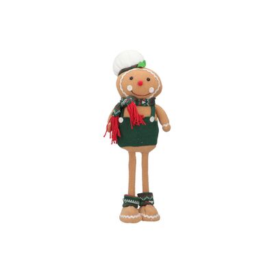 Figura tekstylna ciasteczkowy ludek 18 x 11 x 48 cm