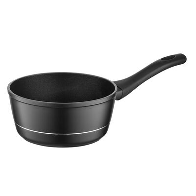 Rondel aluminiowy Delux 18 cm 1500 ml czarny