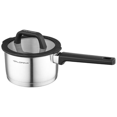 Rondel nierdzewny Chef New 18 cm 2500 ml srebrny