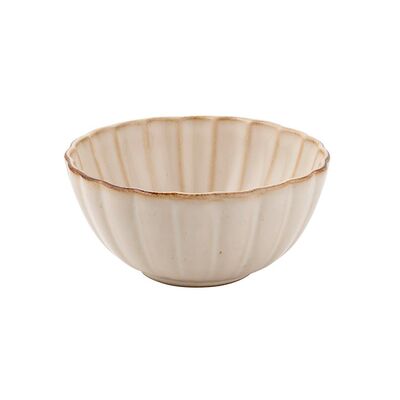 Salaterka Atlantica muszelka 14 cm kremowo-różowy