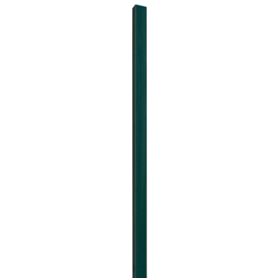 Słup gładki 60 x 40 mm wysokość 2 m zielony RAL 6005