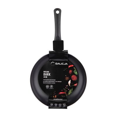 Patelnia nieprzywieralna Dark 24 cm czarny