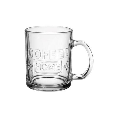 Kubek Holli 350 ml transparentny mix wzorów