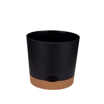 Doniczka Yumo Duet 25 cm czarny
