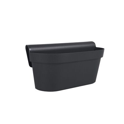 Skrzynia balkonowa z uchwytem Esprit 50 x 20 cm antracytowy