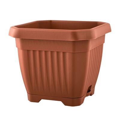 Doniczka Octagon 25 x 25 cm ceglasty