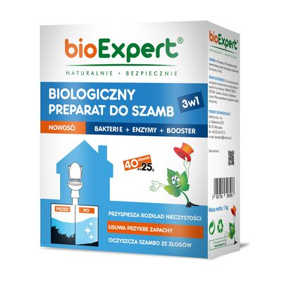 Biologiczny preparat do szamb 3w1 1 kg bioExpert