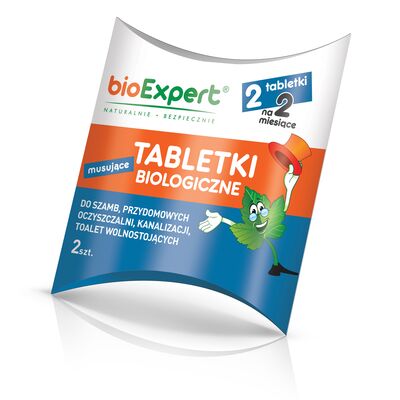 Musujące Tabletki biologiczne 2 szt. bioExpert