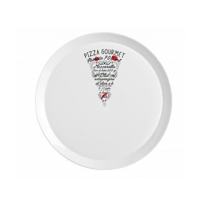 Talerz do pizzy Ronda Fetta 33 cm biały Borm