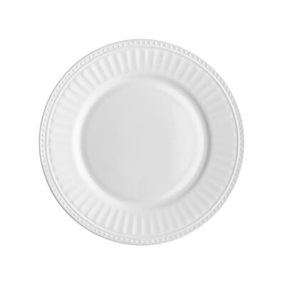 Talerz płytki Roma 25 cm biały