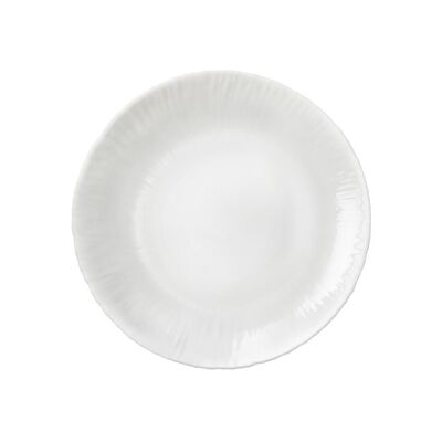 Talerz deserowy Coconut 21 cm biały Borm