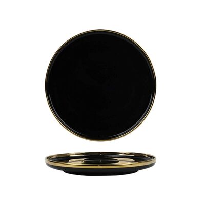 Talerz płytki Berlotti 25 cm czarny