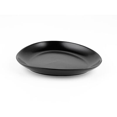 Talerz deserowy Gaja Black 21,5 cm czarny