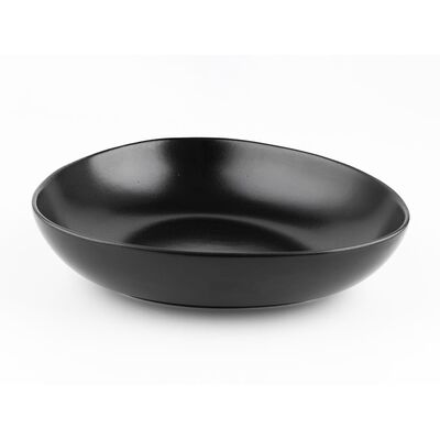 Talerz głęboki Gaja Black 23 cm czarny