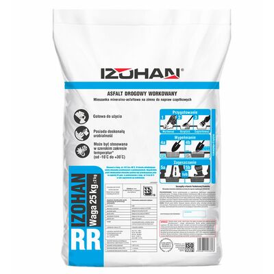 Izohan RR 25 kg asfalt workowany