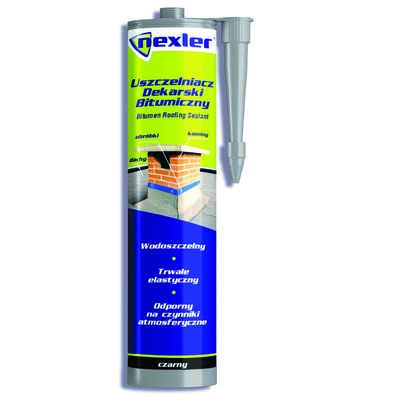 Uszczelniacz dekarski bitumiczny 300 ml NEXLER