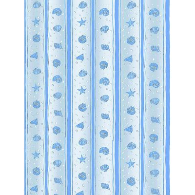 Zasłonka peva shell błękitna