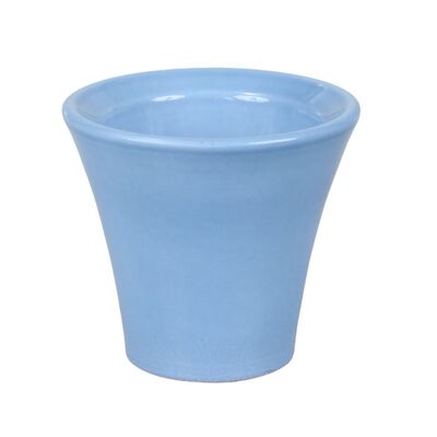 Osłonka ceramiczna 8 cm matowy szałwia zielony
