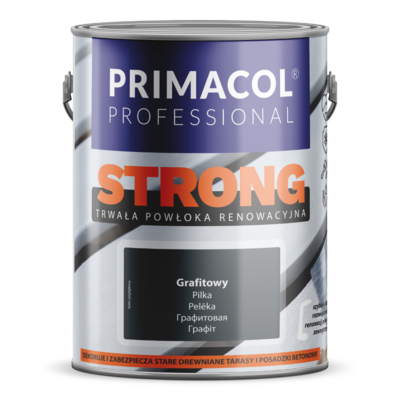 Powłoka renowacyjna na drewno i beton STRONG 2,5 l grafitowy