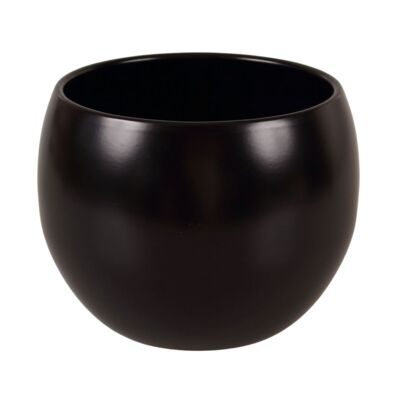 Osłonka kula 20 cm matowy czarny