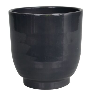 Osłonka ceramiczna 15 cm Granit Lazur czarny