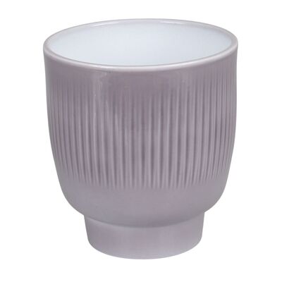 Osłonka ceramiczna 15 cm Lazur szary