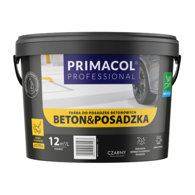 Farba Beton Posadzka czarny 4,5 l Primacol Professional