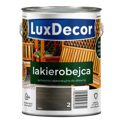 Lakierobejca szary 2,2 l Luxdecor