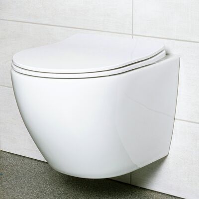 Miska WC podwieszana z deską wirowa Kerra Kasos