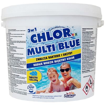 Chlortix multi niebieskie tabletki małe 20 g/3 kg Mr.Camp